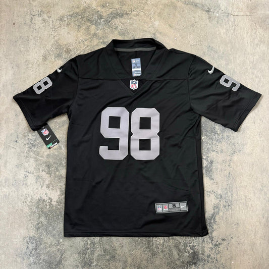 Nike Las Vegas Raiders Maxx Crosby Nike Black Game Jersey