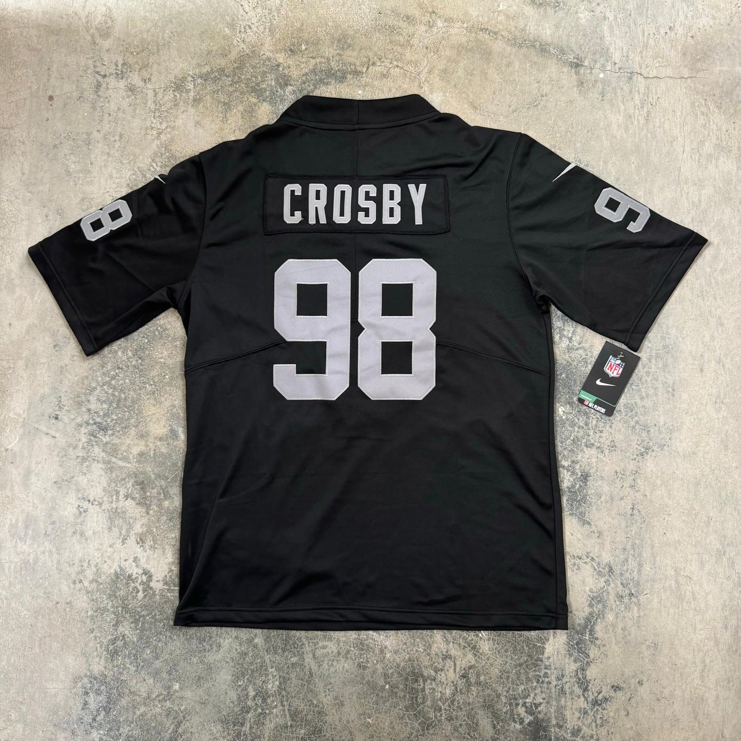 Nike Las Vegas Raiders Maxx Crosby Nike Black Game Jersey